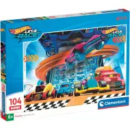 Hotwheels 104-elementowe super puzzle - Clementoni