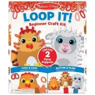 Hurkold! Zestaw kreatywny do tworzenia kukiełek ze zwierzętami z farmy - Melissa &amp; Doug