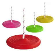 Huśtawka talerzowa na linie w kilku wariantach - D-Toys