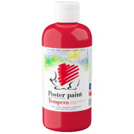 ICO: Farba temperowa jeżyk w kolorze czerwonym, 500 ml