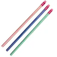 ICO: Grafitowy ołówek Bensia w pastelowych kolorach z gumką, różne warianty, 1 szt.