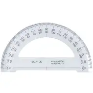 ICO: Koh-I-Noor przezroczysty kątomierz 180/100