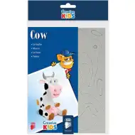 ICO: Kreatywna figurka krowy 3D dla dzieci