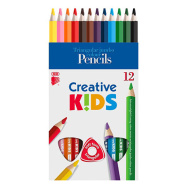 ICO: Kredki jumbo trójkątne Creative Kids, 12 sztuk