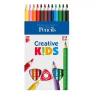 ICO: Kredki jumbo trójkątne Creative Kids, 12 sztuk
