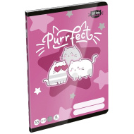 ICO: LizzySuli Kittok Stars Purrfect zeszyt w linię dla 3. klasy A5 12-32