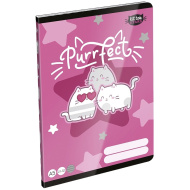 ICO: LizzySuli Kittok Stars Purrfect zeszyt w linię dla 4. klasy A/5 21-32
