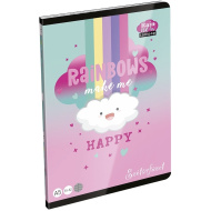 ICO: LizzySuli Lollipop Rainbow zeszyt do słówek A/5 31-32