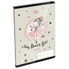 ICO: LizzySuli Lovely Ballerina Tiny Dancer zeszyt w kratkę A/5 27-32