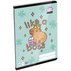 ICO: Lizzysuli Lollipop Capybara zeszyt w linie dla 4. klasy A5 21-32