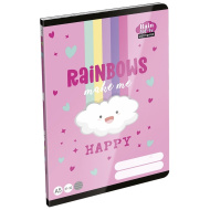 ICO: Lizzysuli Lollipop Rainbow zeszyt w linię dla 4. klasy A5 21-32