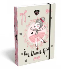 ICO: Lizzysuli Tiny Dancer Lovely Ballerina - pudełko na zeszyty A5 z motywem "Tiny Dancer Lovely Ballerina"
