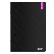 ICO: Studencki notes Premium Black, A4, w linie, 40 kartek
