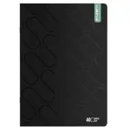 ICO: Student Premium Black Zeszyt A4 Gładki 40 Kartkowy