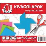 ICO: Szablon do wycinania jeża, niepowlekany, 15x15 cm, 10 arkuszy