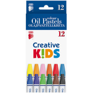 ICO: Zestaw pasteli olejnych Creative Kids, 12 sztuk