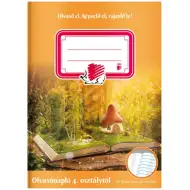 ICO: Zeszyt z opowiadaniami/pamiętnik lekturowy dla klasy czwartej SÜNI, format A5, liniatura 21-32.