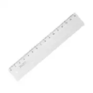 ICO: przezroczysta linijka 15 cm.