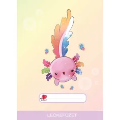 ICO: zeszyt na lekcje z motywem Süni Axolotl, format A5