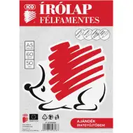 Ico: Kartki papieru bezdrzewnego A/5, 50 arkuszy, motyw jeża