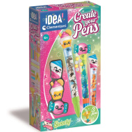 Idea! Kreatywny zestaw do tworzenia długopisów z motywami słodyczy - Clementoni