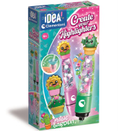 Idea! Magic Garden zestaw do tworzenia zakreślaczy - Clementoni