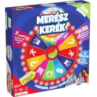 Interaktywna rodzinna gra planszowa "Merészkerék"