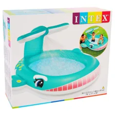 Intex: Basen wieloryb z fontanną 201x196x91 cm zdjęcie 2