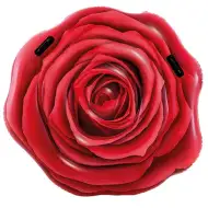Intex: Czerwona róża dmuchany materac 137x132cm