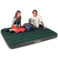 Intex: Downy Prestige dmuchane łóżko dwuosobowe 137x191x22cm