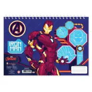 Iron Man i Avengers spiralny szkicownik A4 z 30 kartkami w kilku wariantach