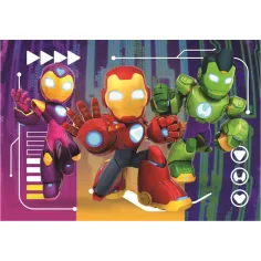 Iron Man i jego przyjaciele — 60-elementowe puzzle Supercolor - Clementoni zdjęcie 2