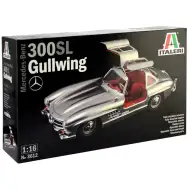 Italeri 1/16 model samochodu Mercedes-Benz 300SL Gullwing