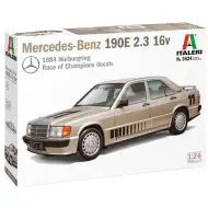 Italeri 1/24 Mercedes-Benz 190E 2.3 16V model samochodu