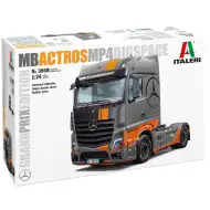 Italeri 1/24 Mercedes-Benz Actros MP4 Big Space model ciężarówki