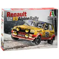 Italeri 1/24 Renault R5 Alpine Rally model samochodu