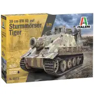 Italeri 1/35 38 cm RW 61 auf STURMMÖRSER TIGER model czołgu.