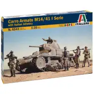 Italeri 1/35 Carro Armato M14/41 I Serie model czołgu