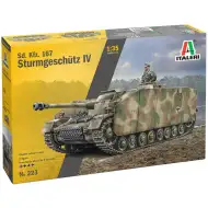 Italeri 1/35 Sd.Kfz. 167 Sturmgeschütz IV model działa szturmowego