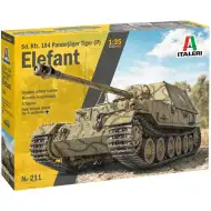 Italeri: 1/35 Sd.Kfz. 184 Elefant niszczyciel czołgów model
