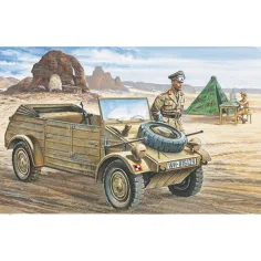 Italeri 1/35 VW Typ 82 Kübelwagen model pojazdu wojskowego zdjęcie 2