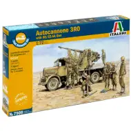 Italeri 1/72 Autocannone 3RO działko przeciwlotnicze zestaw modelarski z 8 figurkami