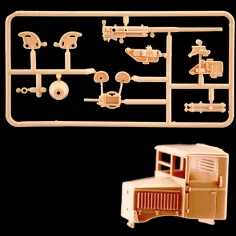 Italeri 1/72 Autocannone 3RO działko przeciwlotnicze zestaw modelarski z 8 figurkami zdjęcie 4