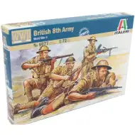 Italeri 1/72 British 8th Army zestaw figurek żołnierzy brytyjskich.