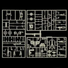Italeri 1/72 Niemiecki zestaw artyleryjski makieta broni. zdjęcie 2