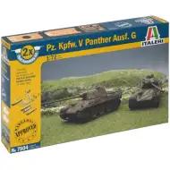 Italeri 1/72 Pz. Kpfw. V Panther Ausf. G Pantera czołg zestaw modeli 2 w 1