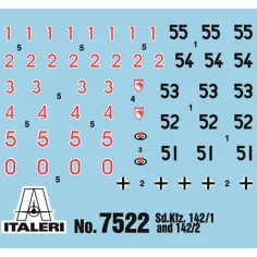 Italeri 1/72 Sturmgeschütz III działo szturmowe zestaw modelarski 2 szt. zdjęcie 3