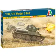 Italeri 1/72 model czołgu T-34/76 z 1943 roku