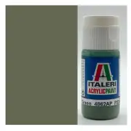 Italeri Flat Green (4862AP) - Matowa zielona farba modelarska 20ml