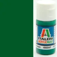Italeri Gloss Green (4669AP) - Błyszcząca zielona farba do modeli 20ml